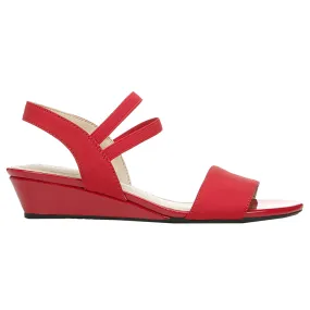 Yolo Strap Wedge Sandals