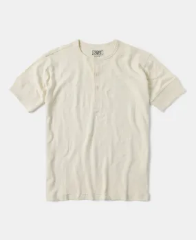 1890s Slub Cotton Henley T-Shirt