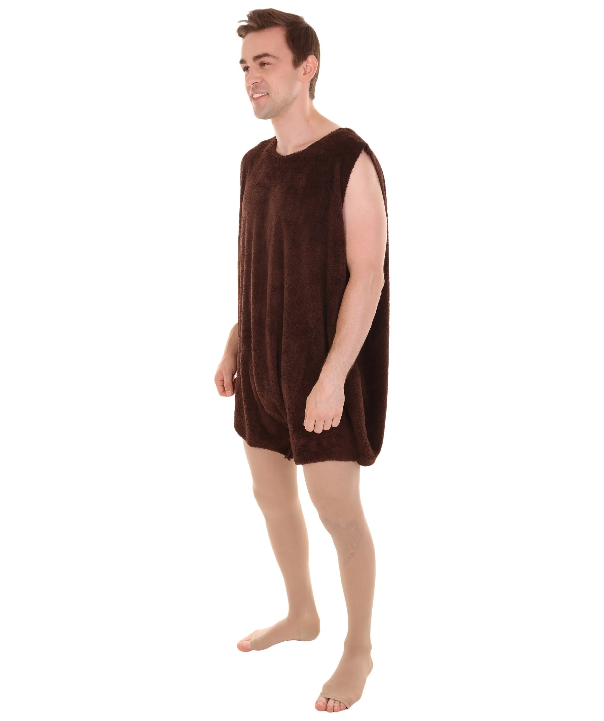 Adult Men's Costume for Cosplay Animated Protagonist Long Feather HC-490