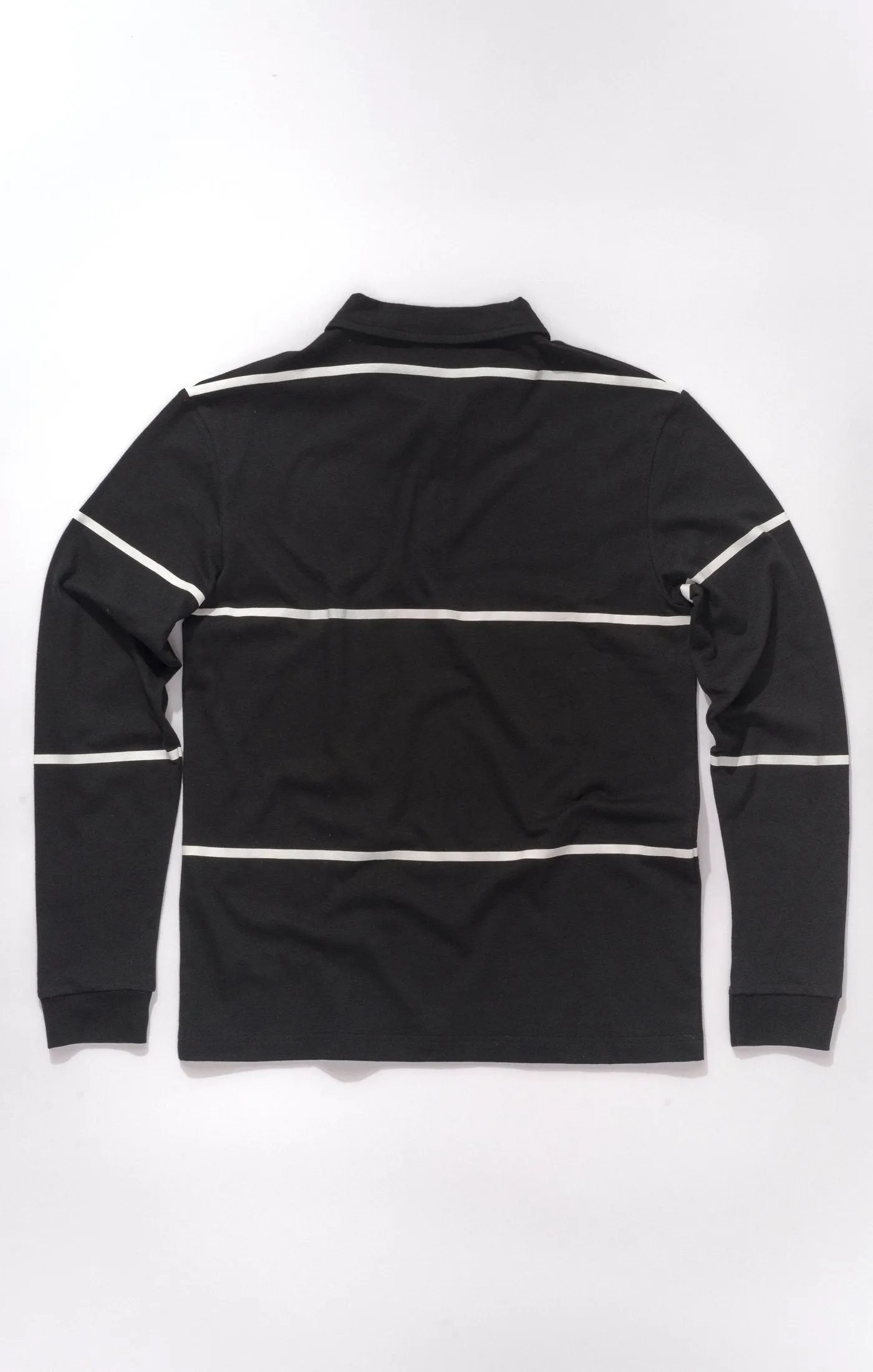 Afends Mens Humble - Long Sleeve Polo Tee