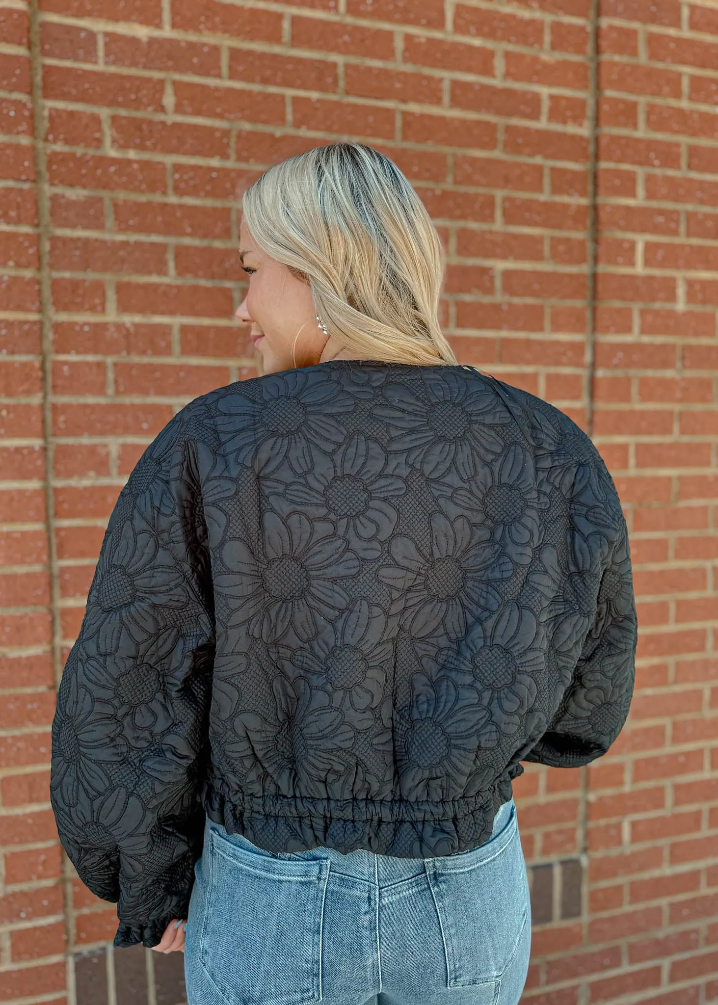 Alex Floral Embossed Jacket