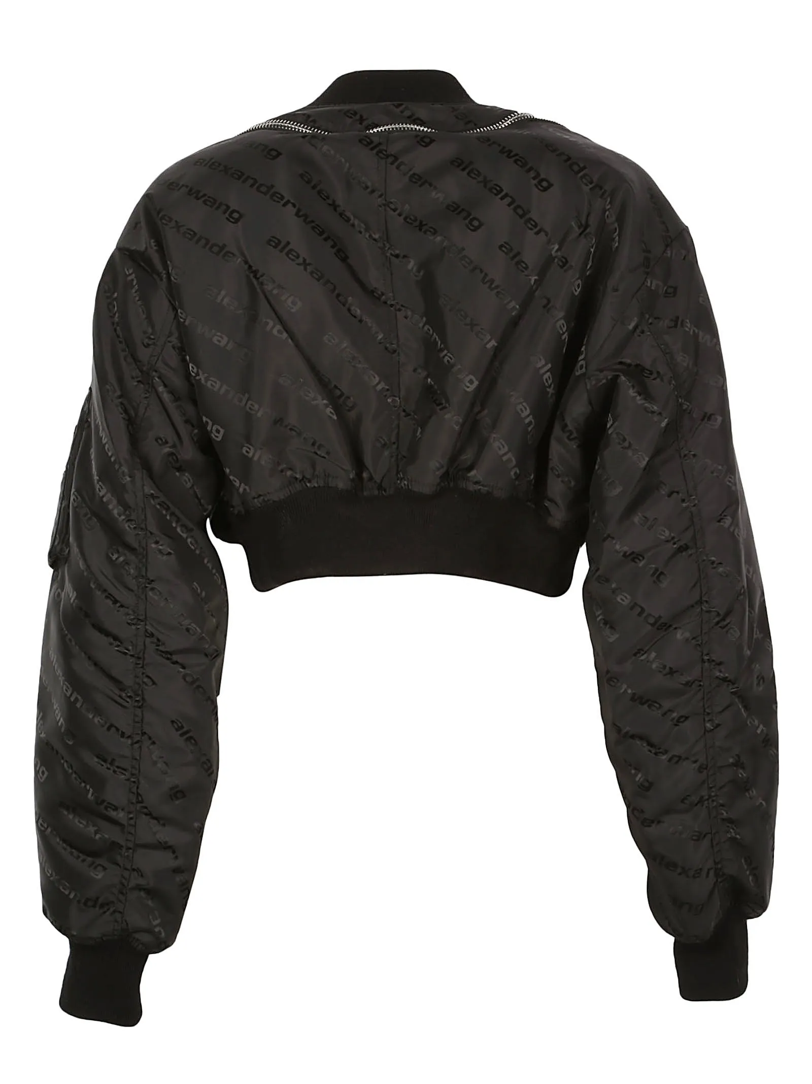 Alexander Wang Cropped Bomber Jacket