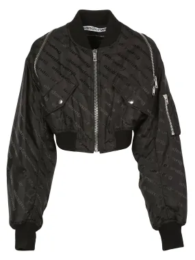 Alexander Wang Cropped Bomber Jacket