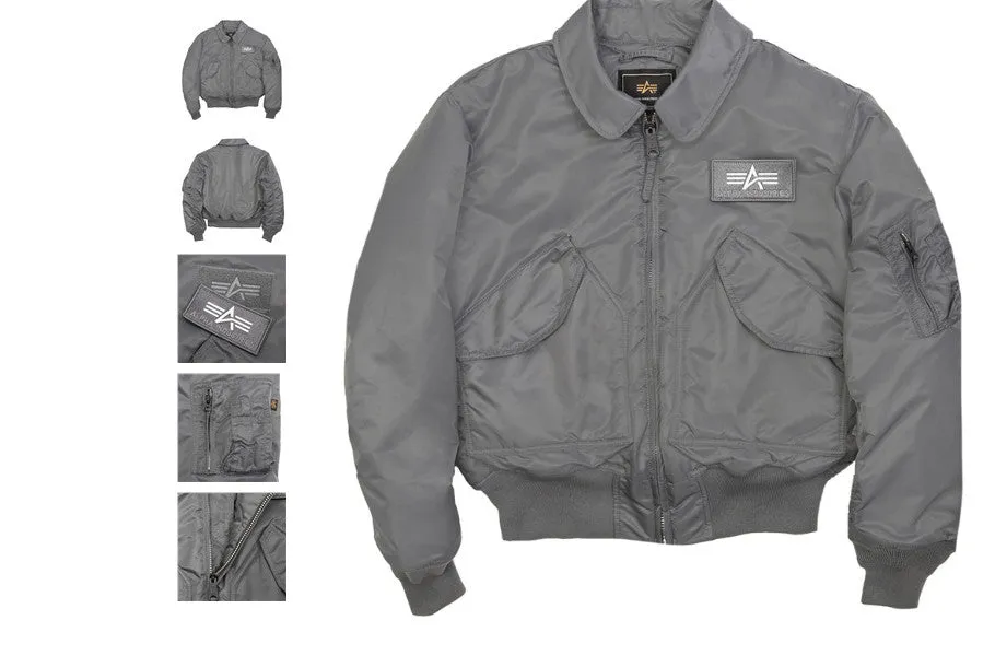 Alpha Industries CWU 45/P Flight Jacket Sage Green