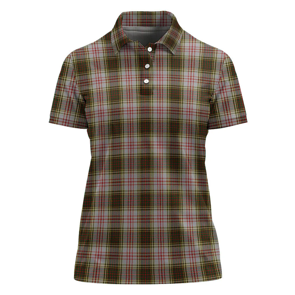 Anderson Dress Tartan Polo Shirt For Women