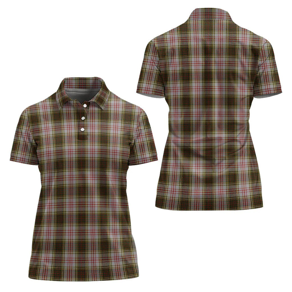 Anderson Dress Tartan Polo Shirt For Women