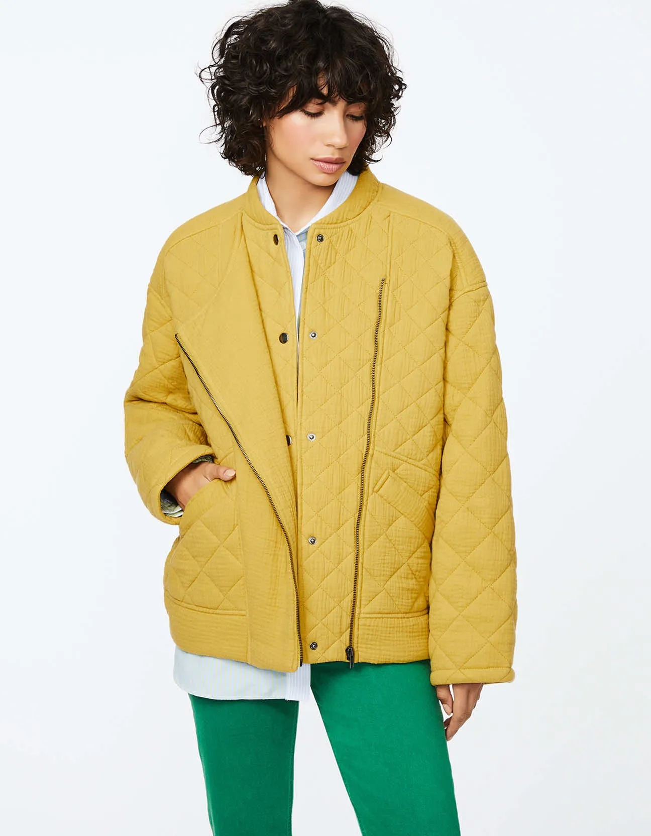 Asymmetric Car Jacket