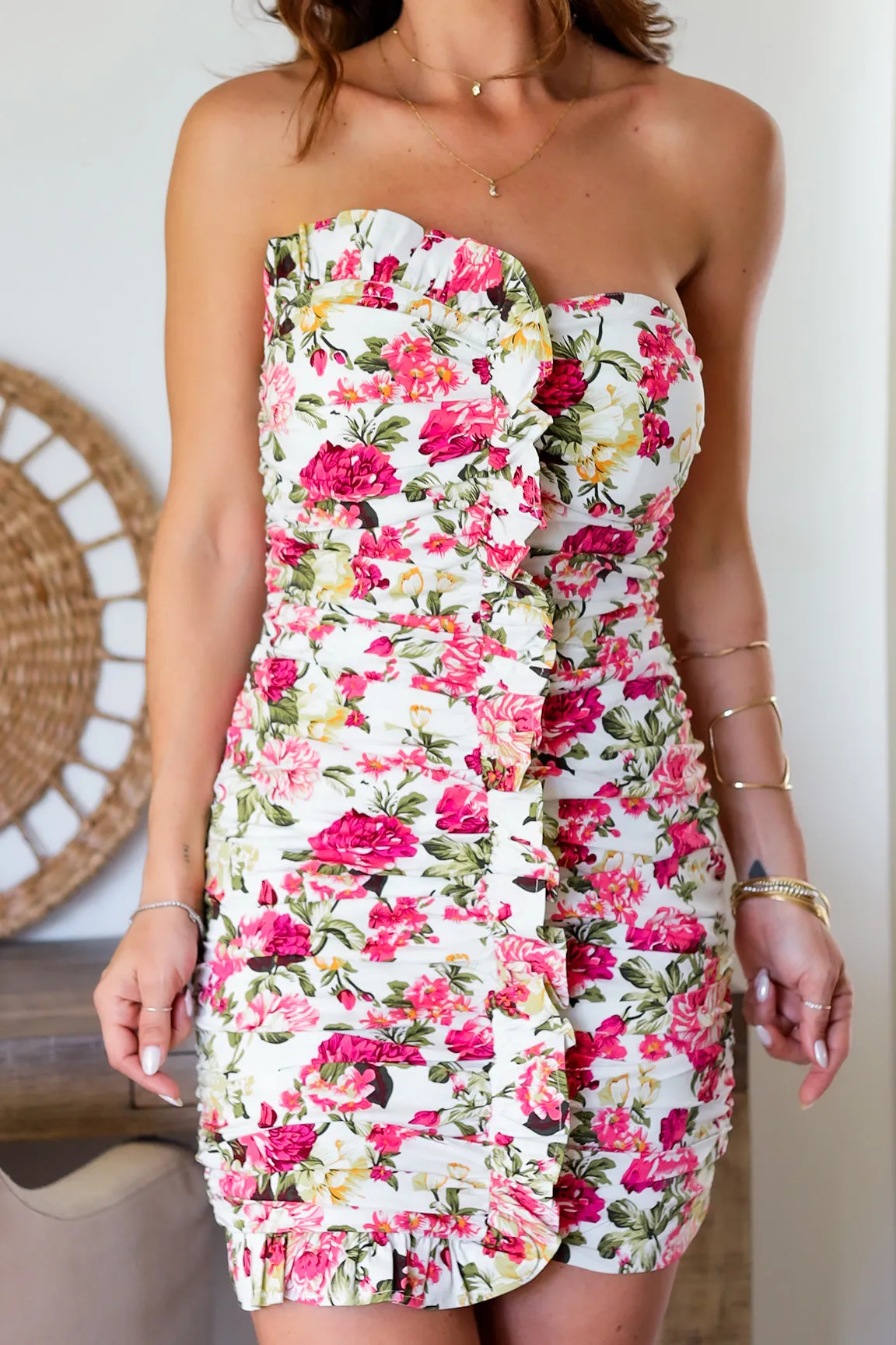 Aurora Floral Mini Dress