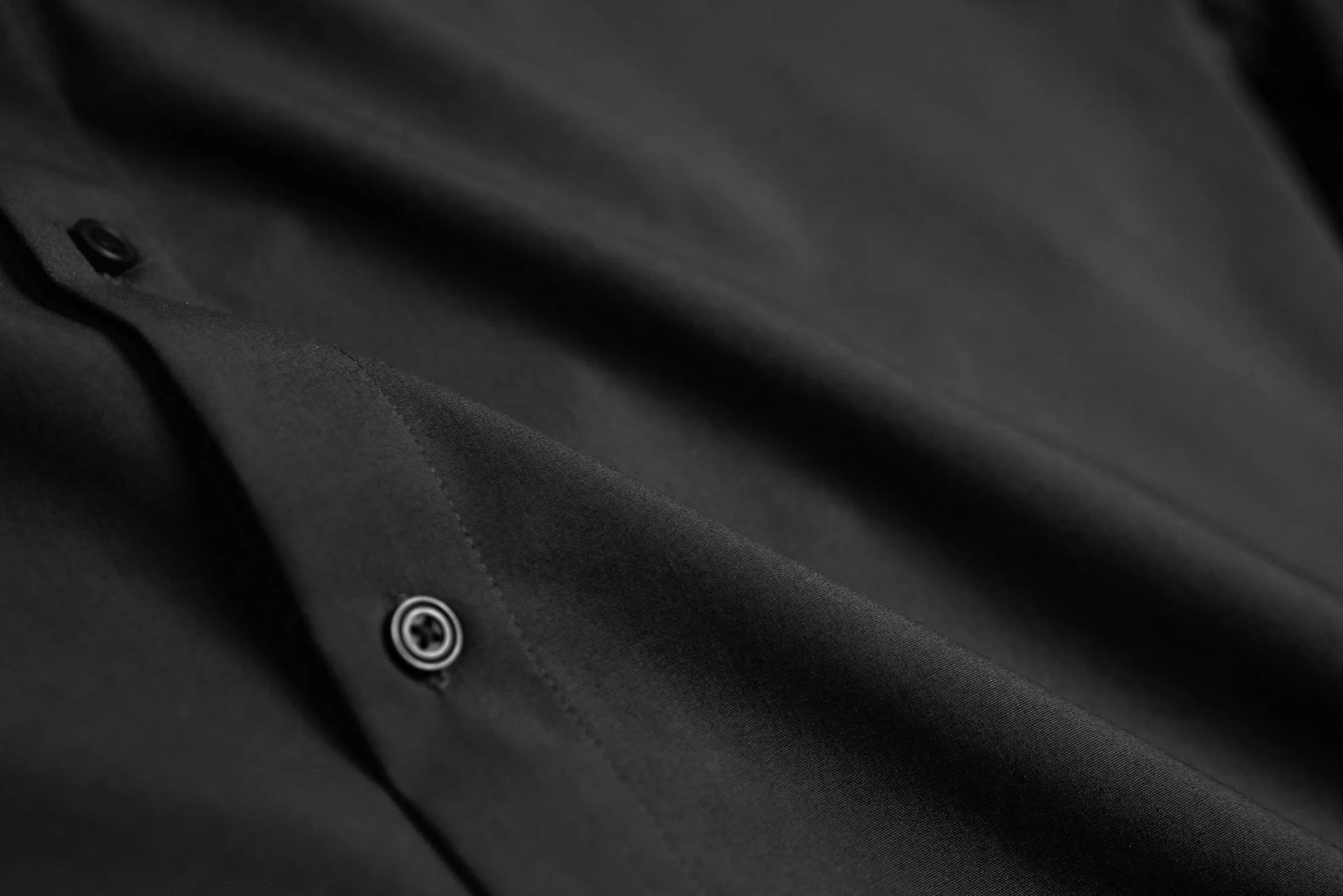 Avant-Garde Button Up - Black