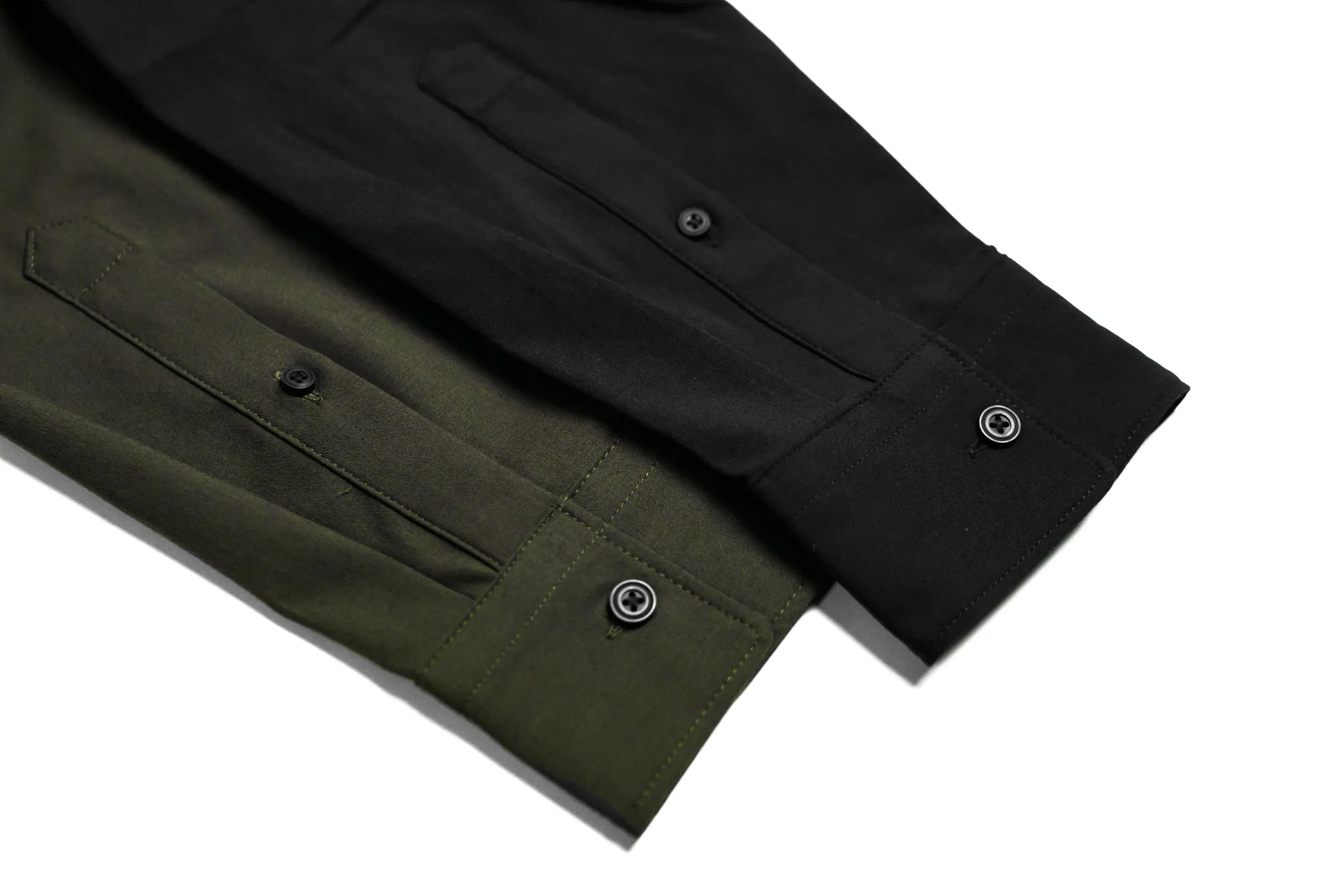 Avant-Garde Button Up - Olive