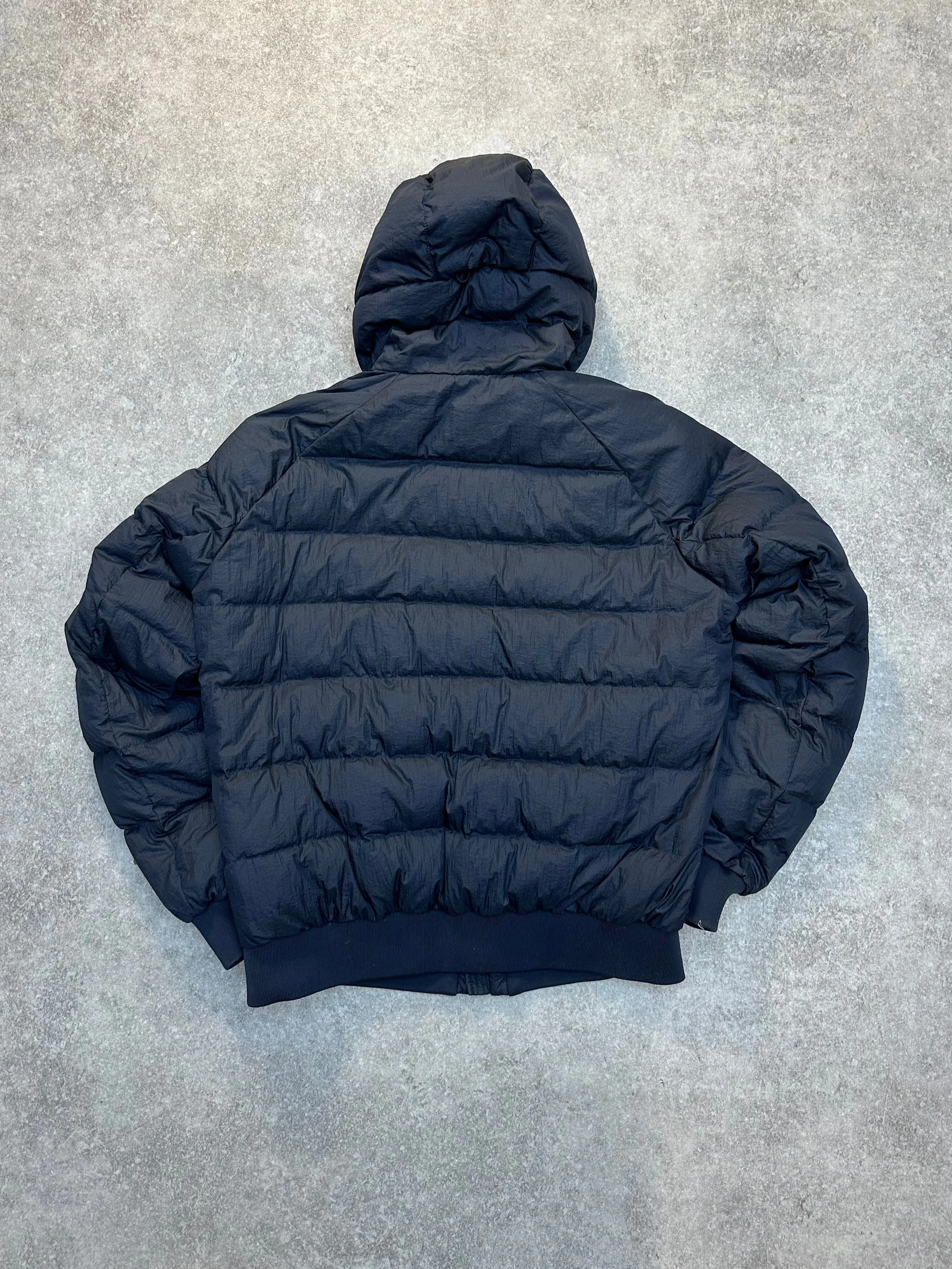 A/W 2008 Stone Island Opaque Nylon Tela Quilted Puffer Down Jacket