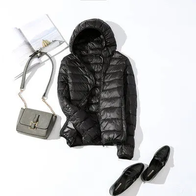 Aylin - warm fall jacket with hood