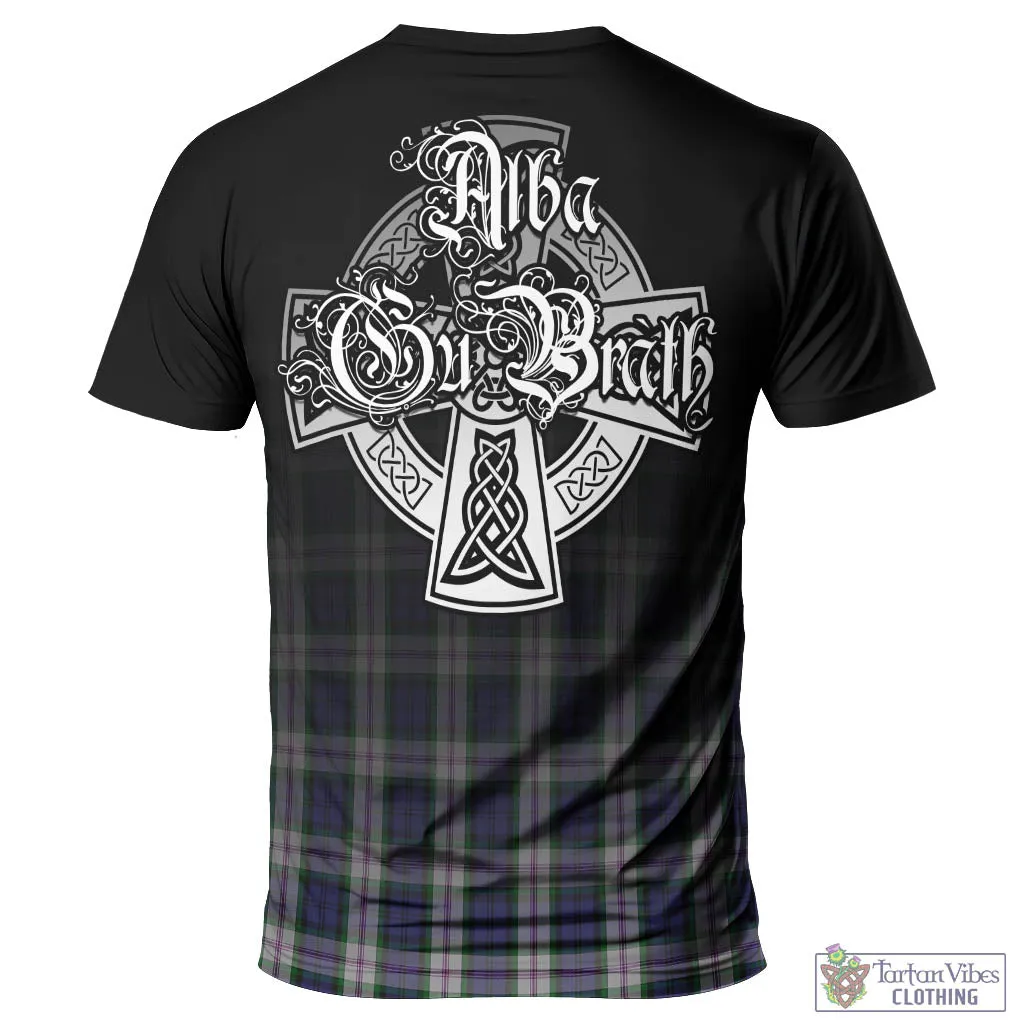 Baird Dress Tartan T-Shirt Featuring Alba Gu Brath Family Crest Celtic Inspired