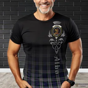 Baird Dress Tartan T-Shirt Featuring Alba Gu Brath Family Crest Celtic Inspired