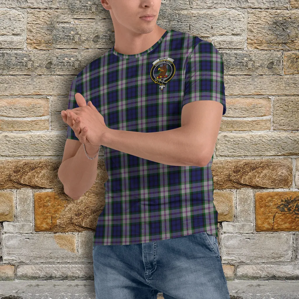 Baird Dress Tartan T-Shirt with Family Crest