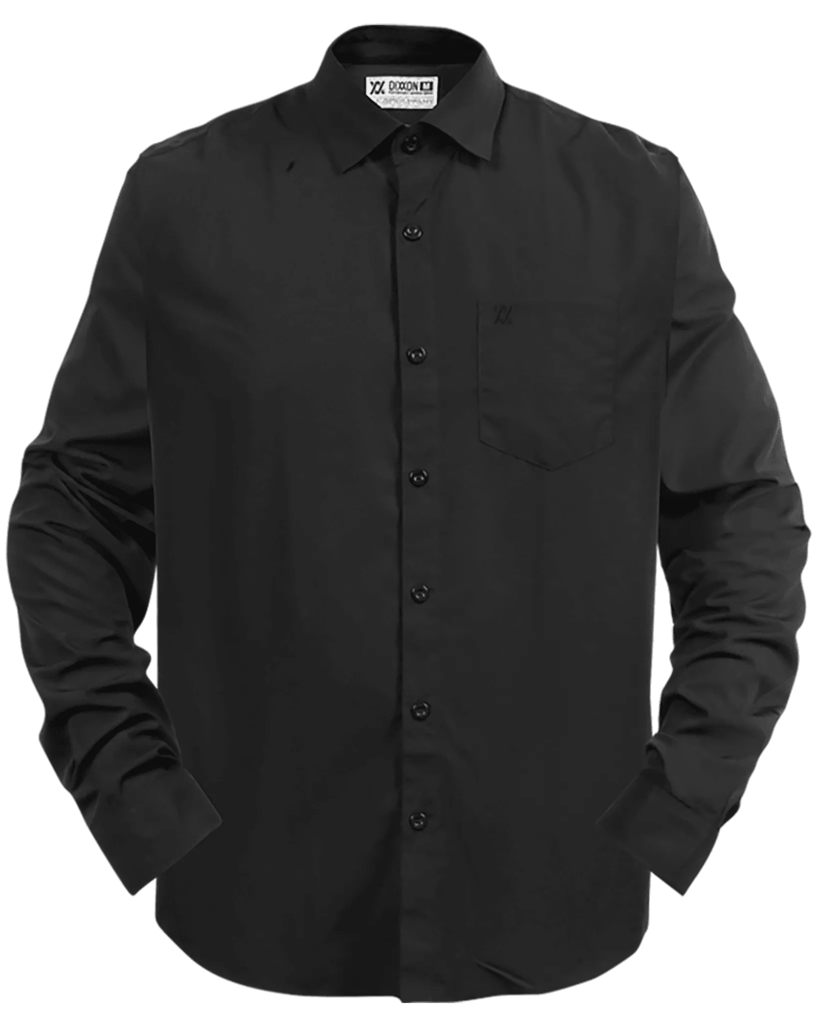 Bamboo Long Sleeve Dress Shirt 2.0 - Black