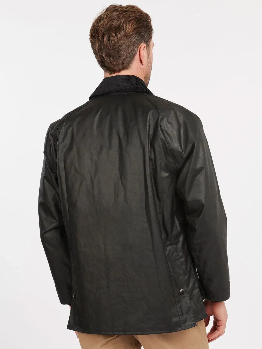 BARBOUR Bedale Wax Jacket - Mens - Black