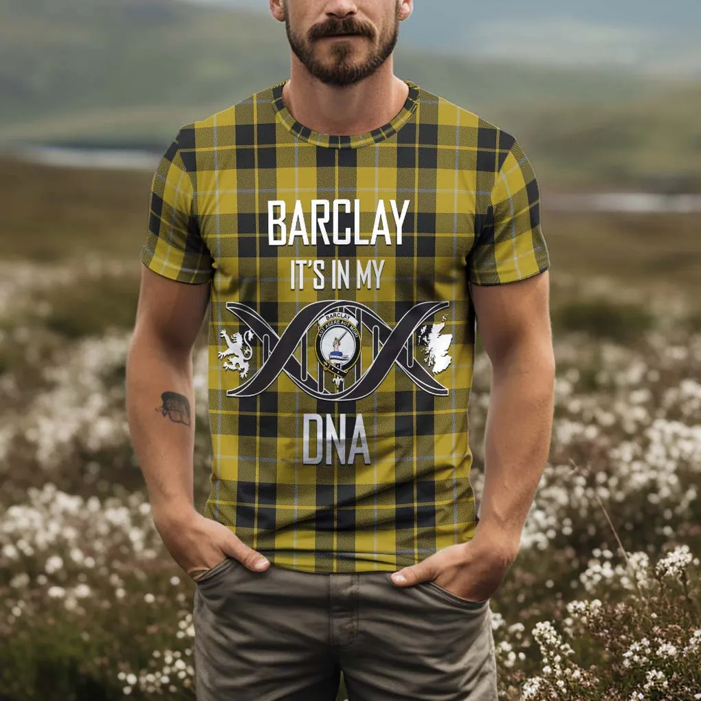 Barclay Dress Tartan T-Shirt with Family Crest DNA In Me Style