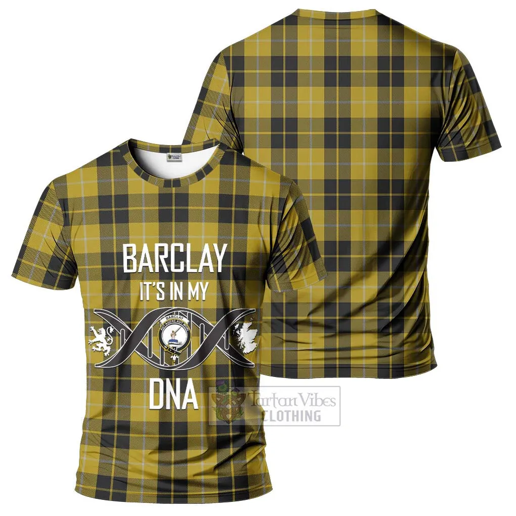 Barclay Dress Tartan T-Shirt with Family Crest DNA In Me Style