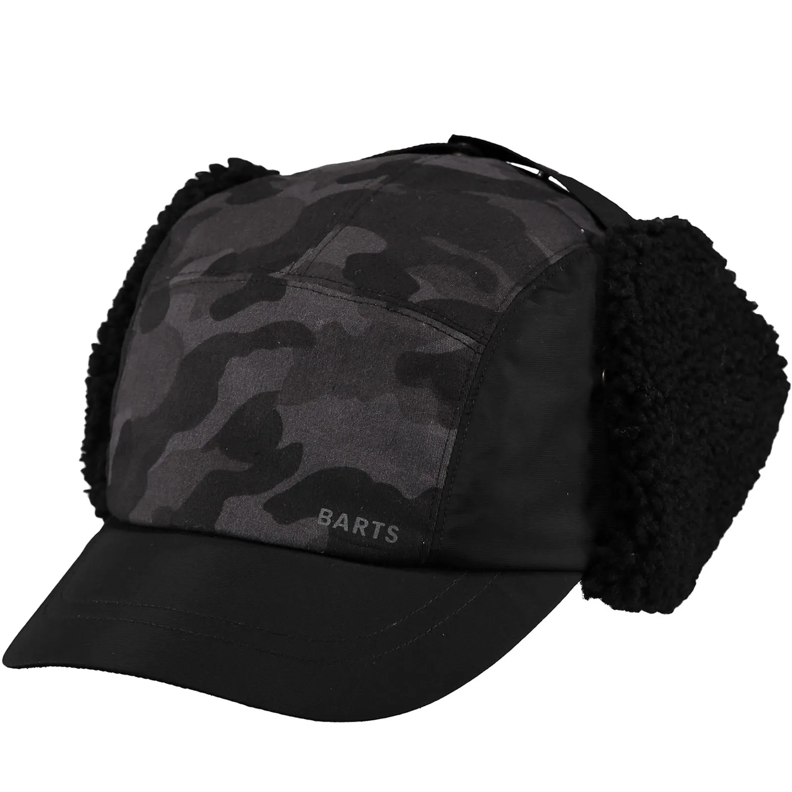 Barts Mens Boise Fleece Lined Cap Hat With Ear Flaps