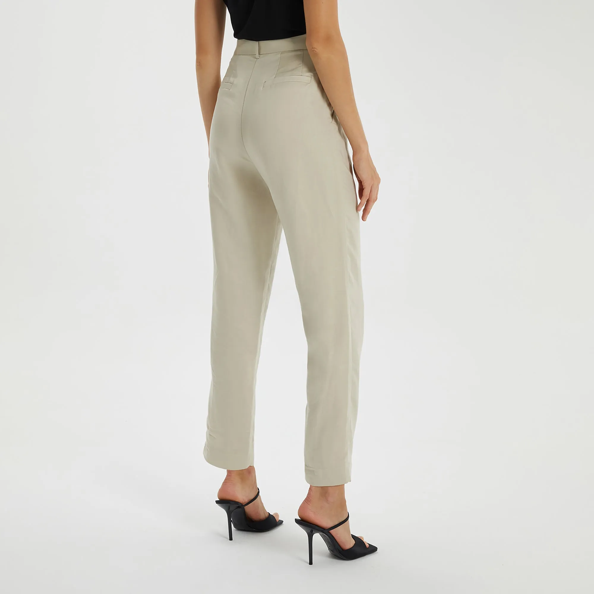 Beige Trousers