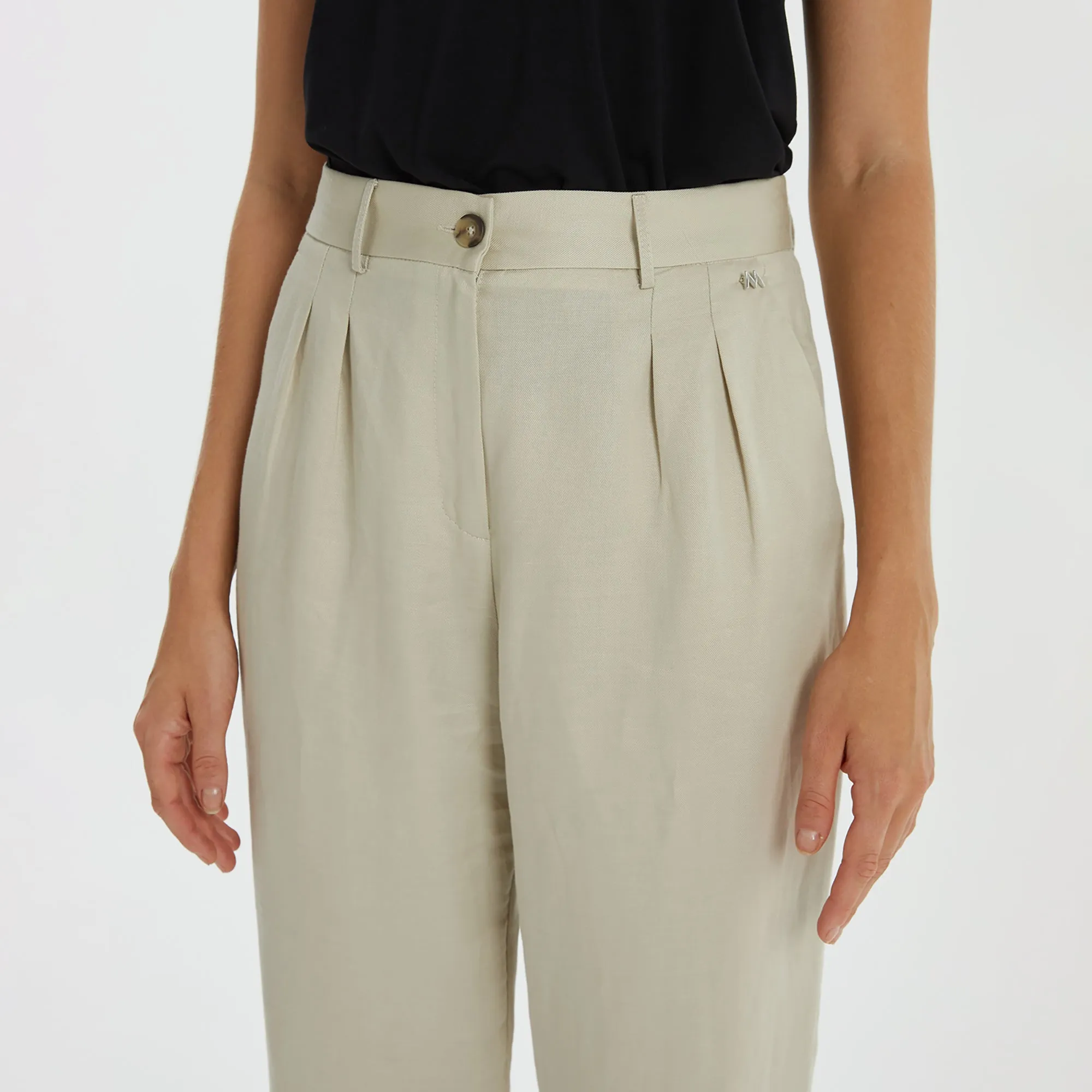 Beige Trousers