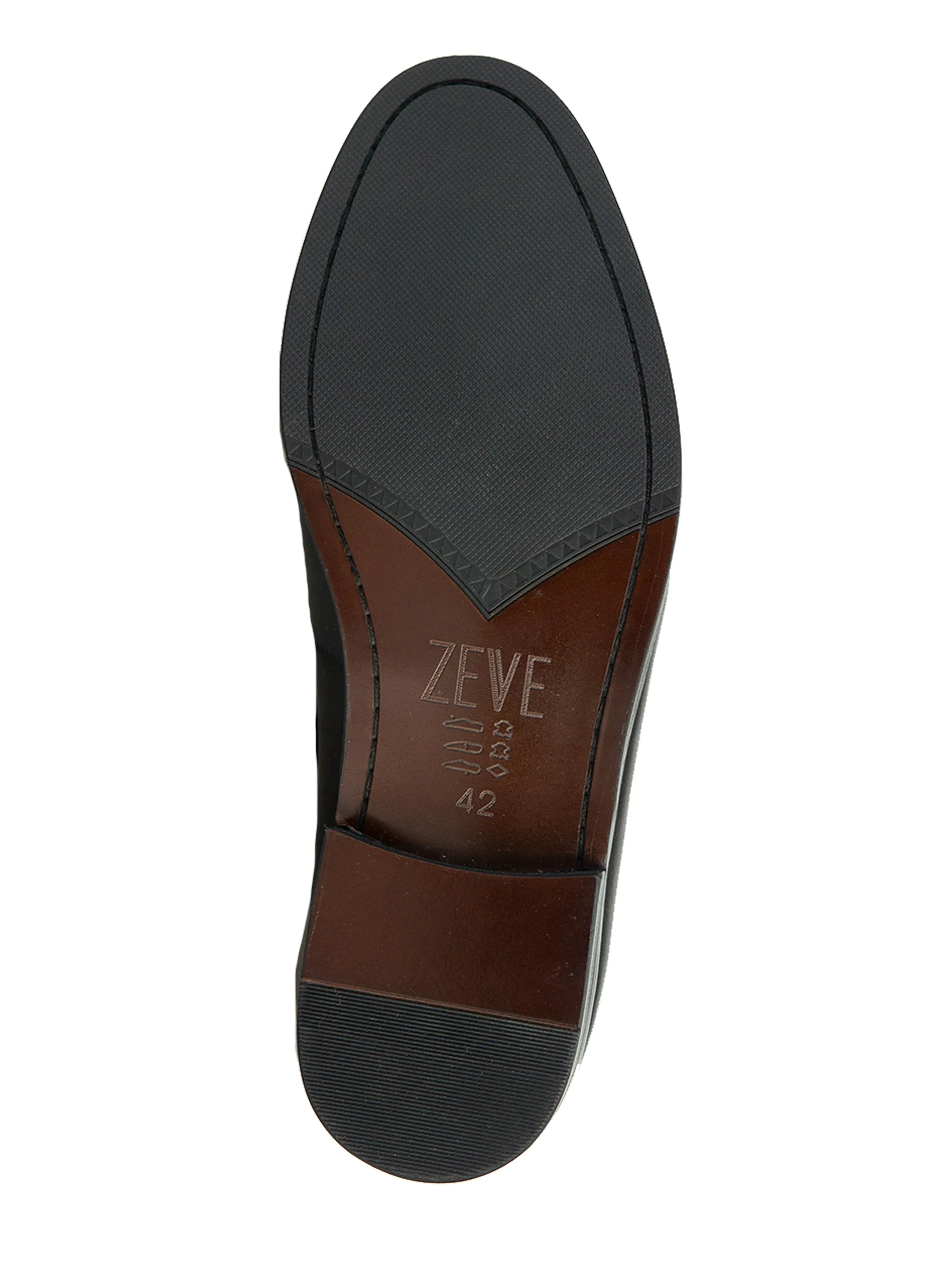 Belgian Loafer - Black Grey Phyton Penny Strap with Studded Fringe (Hand Painted Patina)