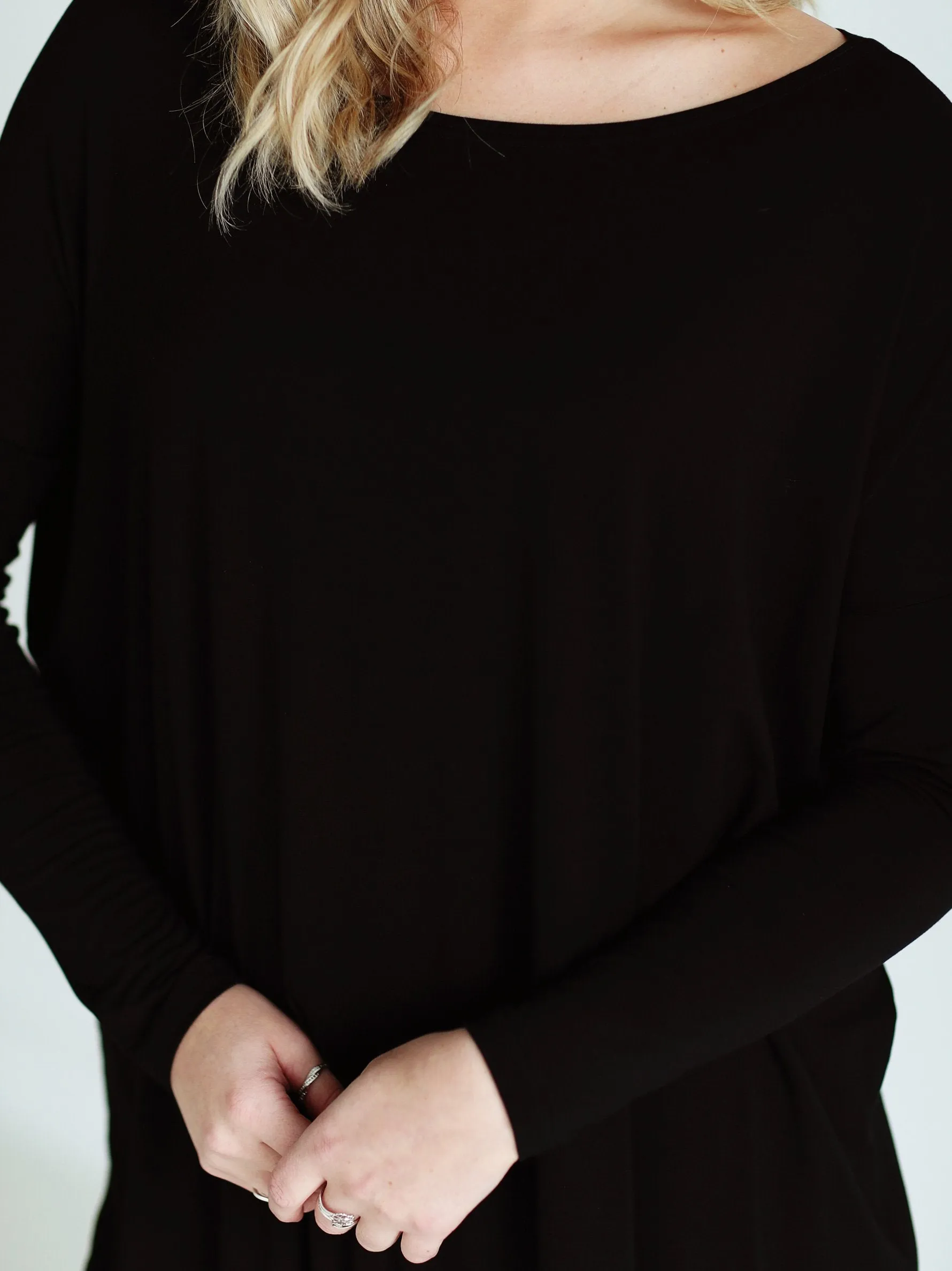 Black Long Sleeve Tunic