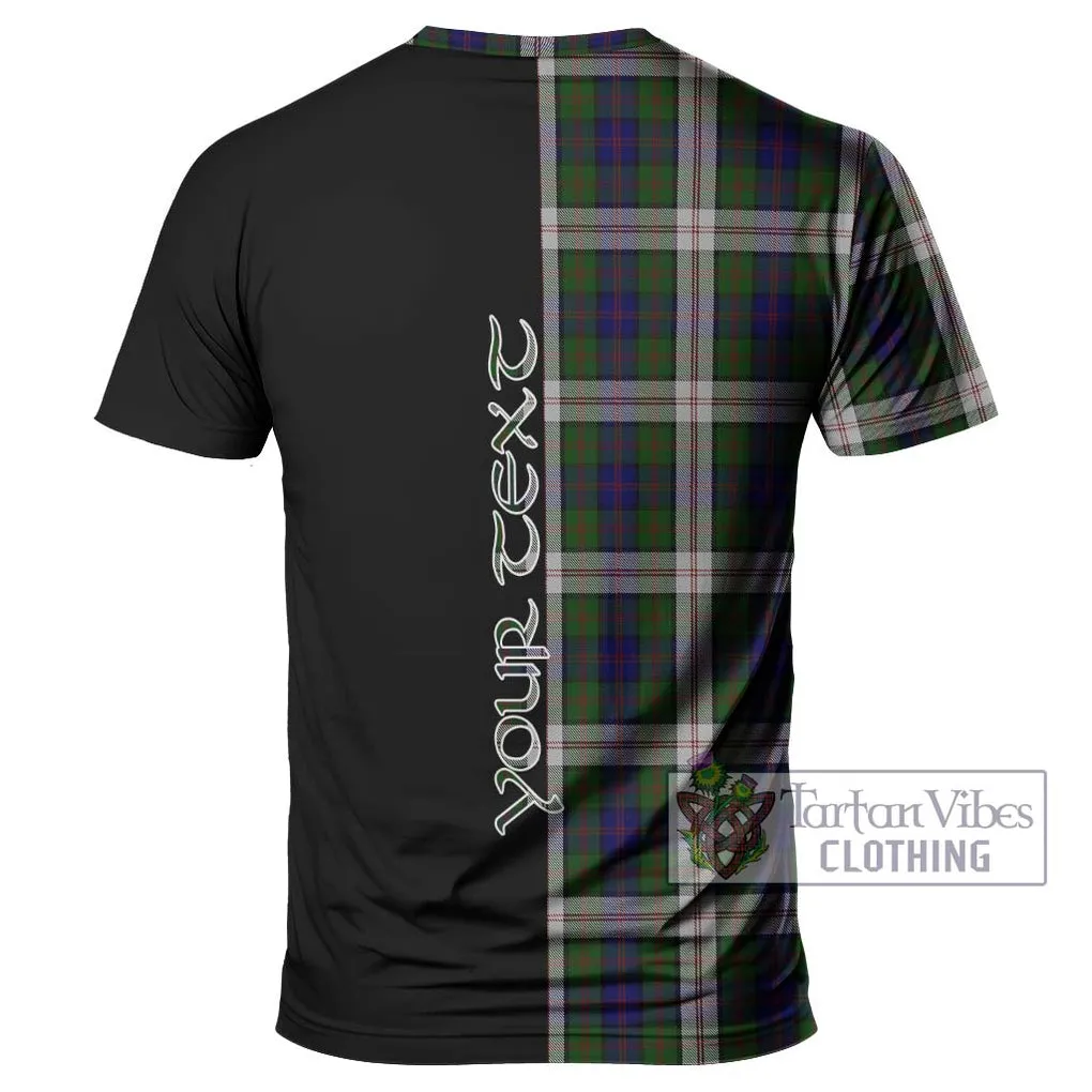 Blair Dress Tartan T-Shirt with Family Crest and Half Of Me Style