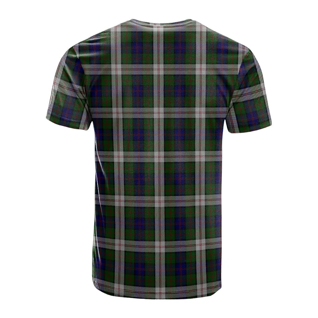 Blair Dress Tartan T-Shirt with Family Crest