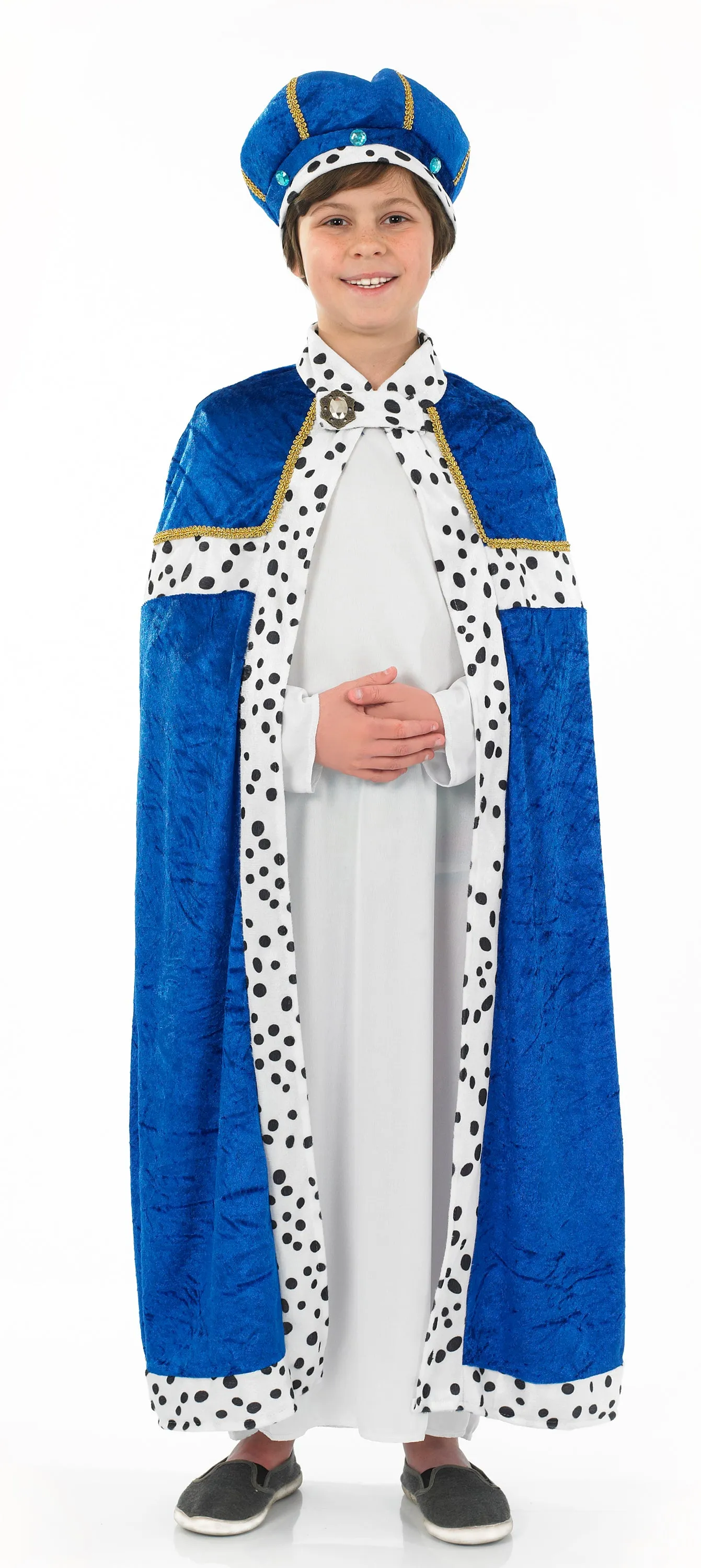 Blue Wise Man Caspar Costume Boys