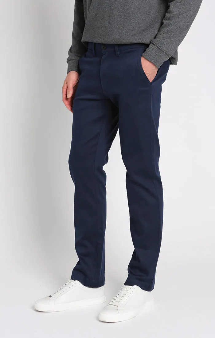 Bowie Straight Fit Tencel Twill Chino Pant