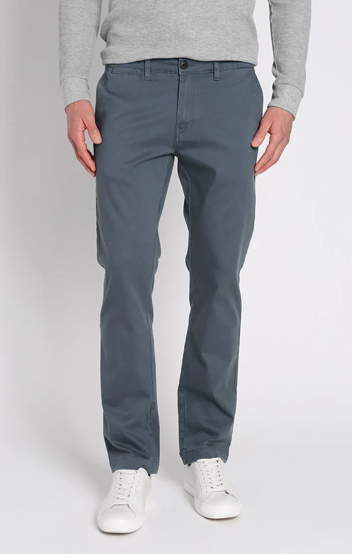 Bowie Straight Fit Tencel Twill Chino Pant