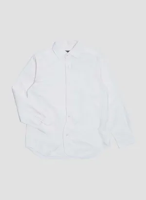 British Officers Shirt in White