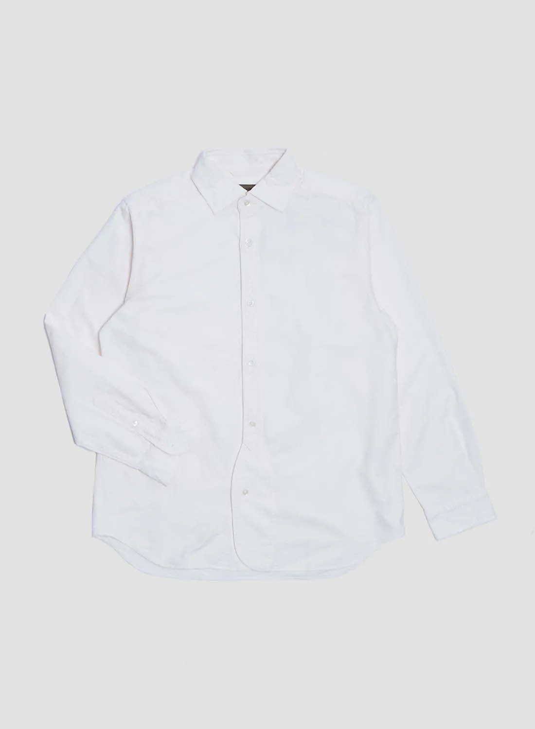 British Officers Shirt in White