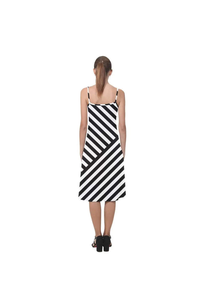 Butting Stripes Alcestis Slip Dress