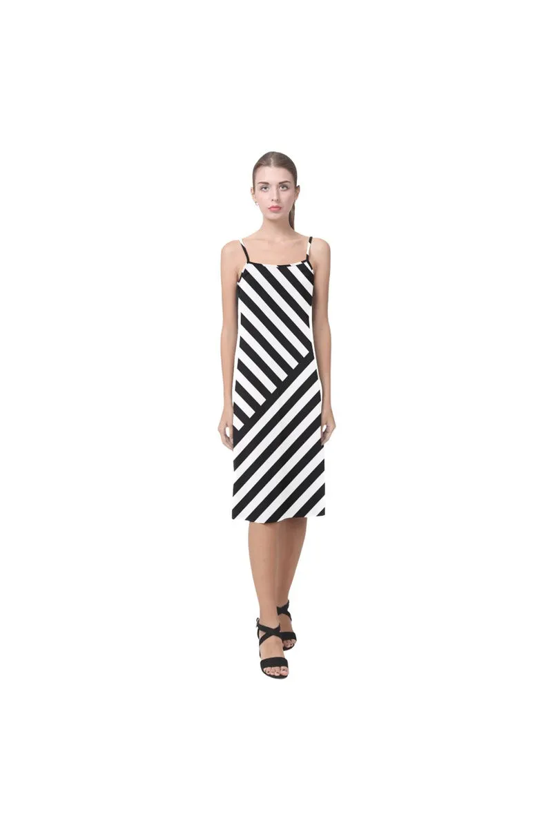 Butting Stripes Alcestis Slip Dress