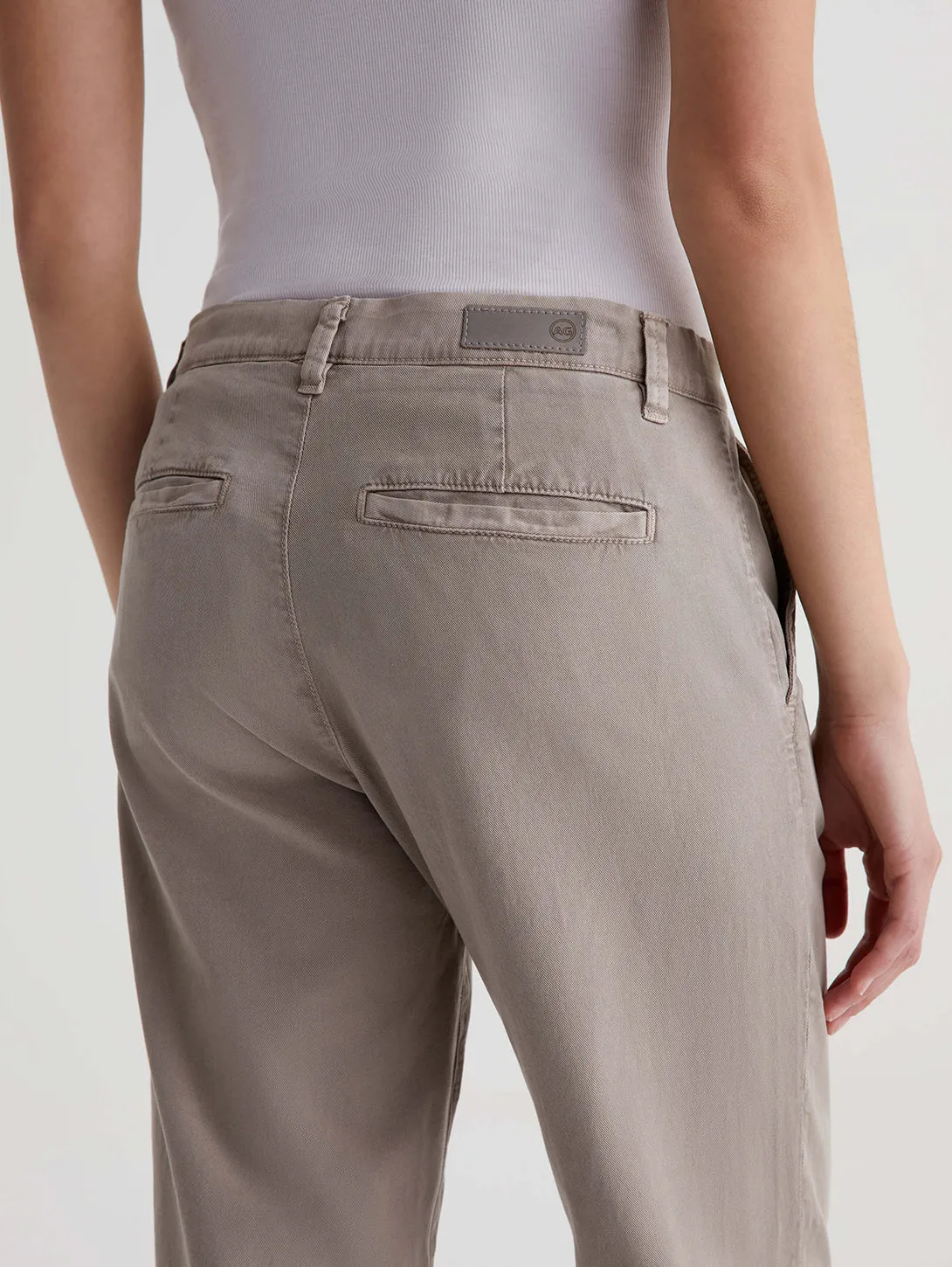 Caden Straight Trouser - Sulfur Desert Taupe