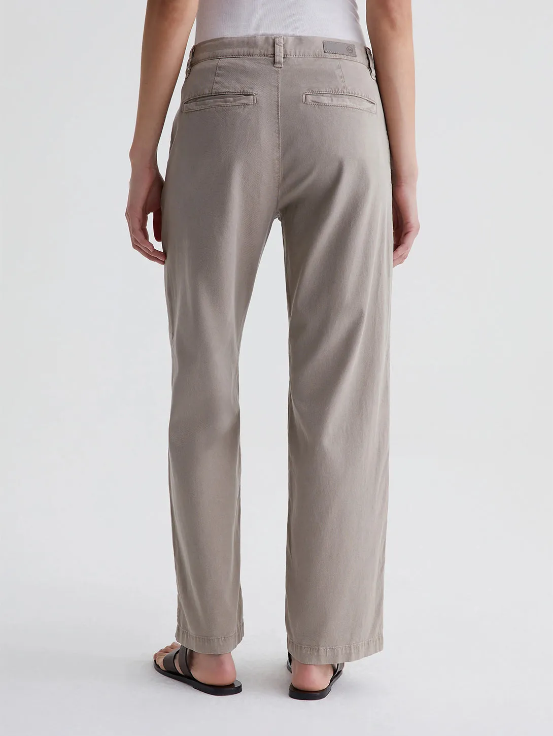 Caden Straight Trouser - Sulfur Desert Taupe