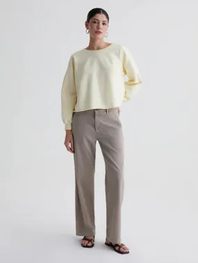 Caden Straight Trouser - Sulfur Desert Taupe