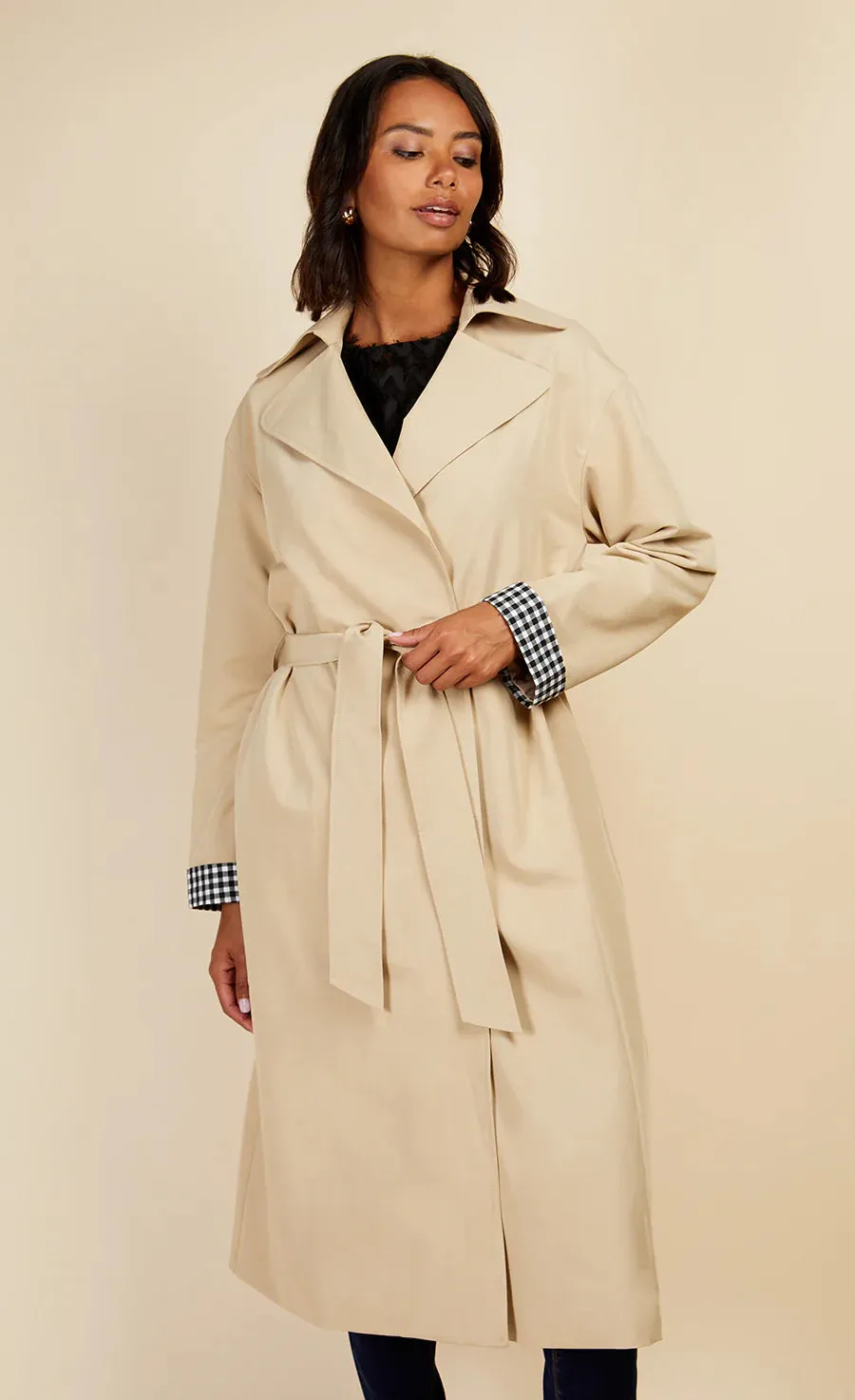 CAMELLE TRENCH COAT (BEIGE)