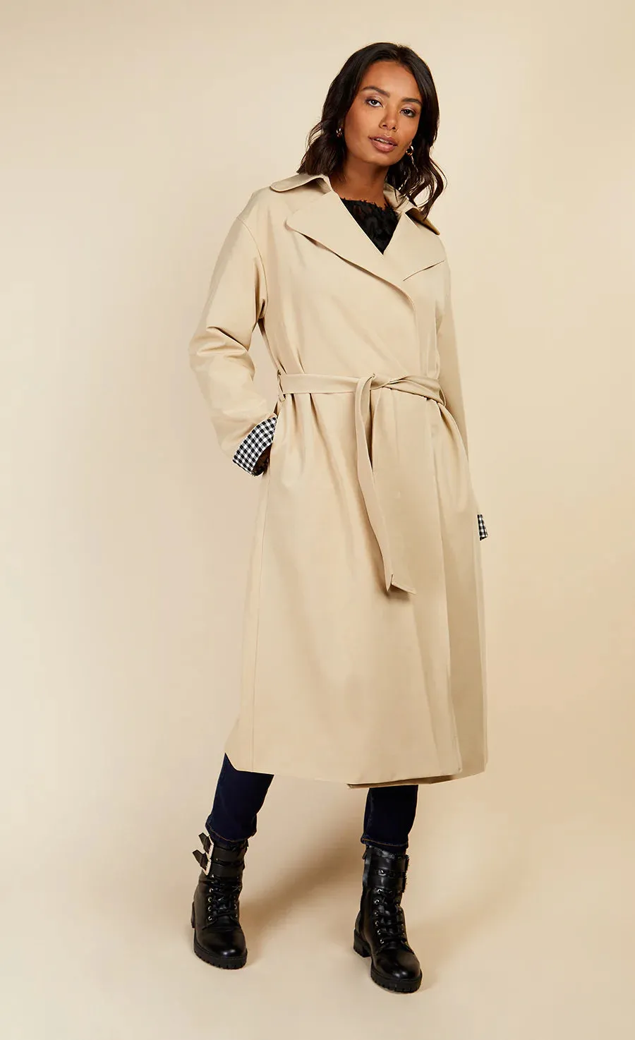 CAMELLE TRENCH COAT (BEIGE)