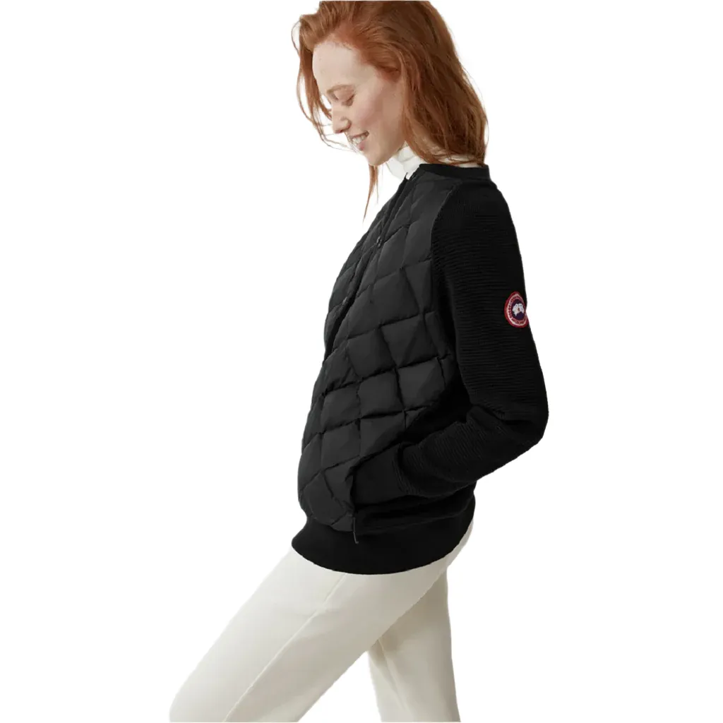 Canada Goose Women's Hybridge Quilted Knit Bomber