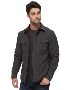 CHAPIN FLANNEL-LINED QUILTED JACKET