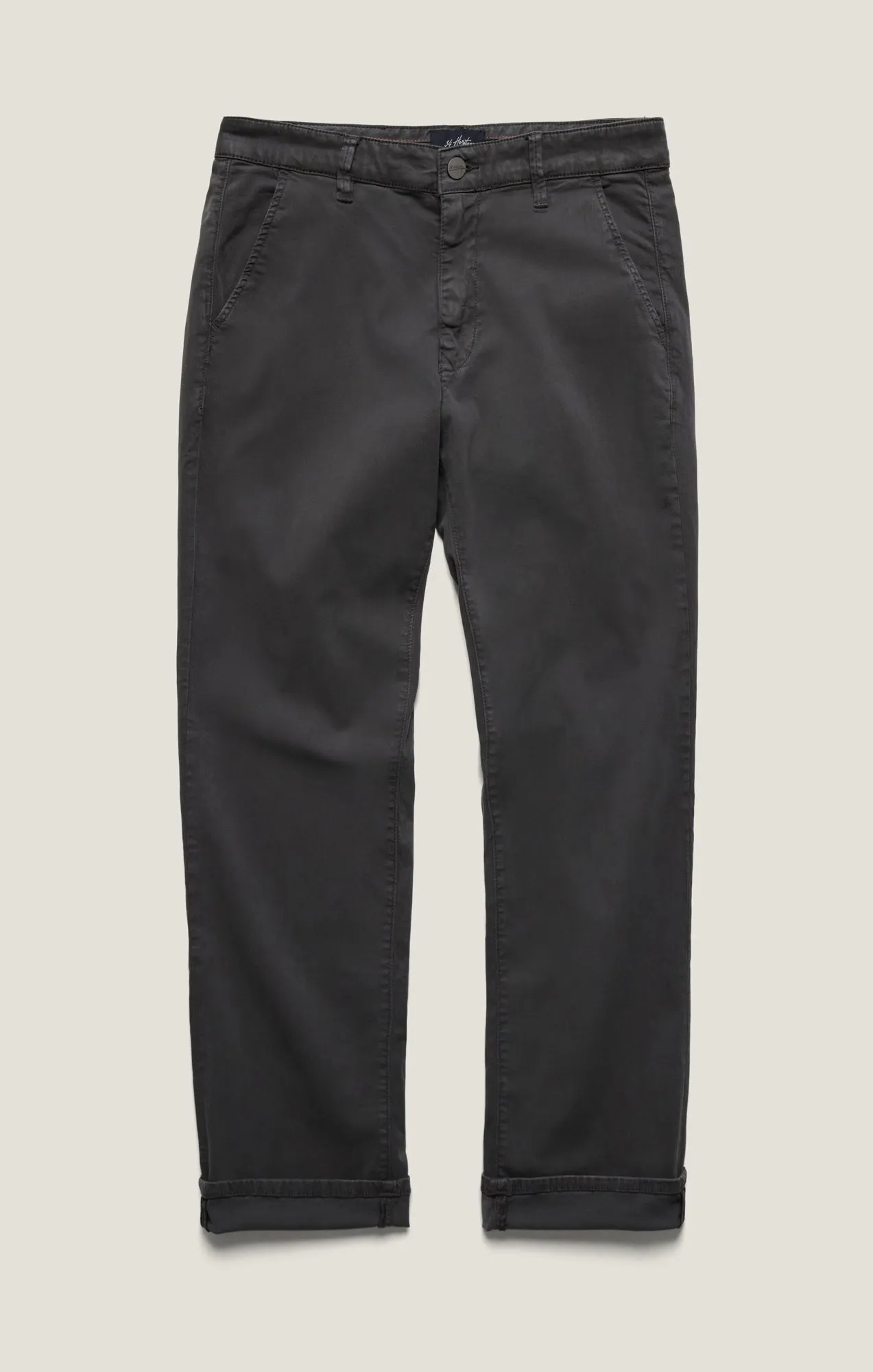 Charisma Relaxed Straight Chino in Ash Twill