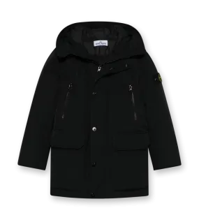 Compass-badge Jacket Black