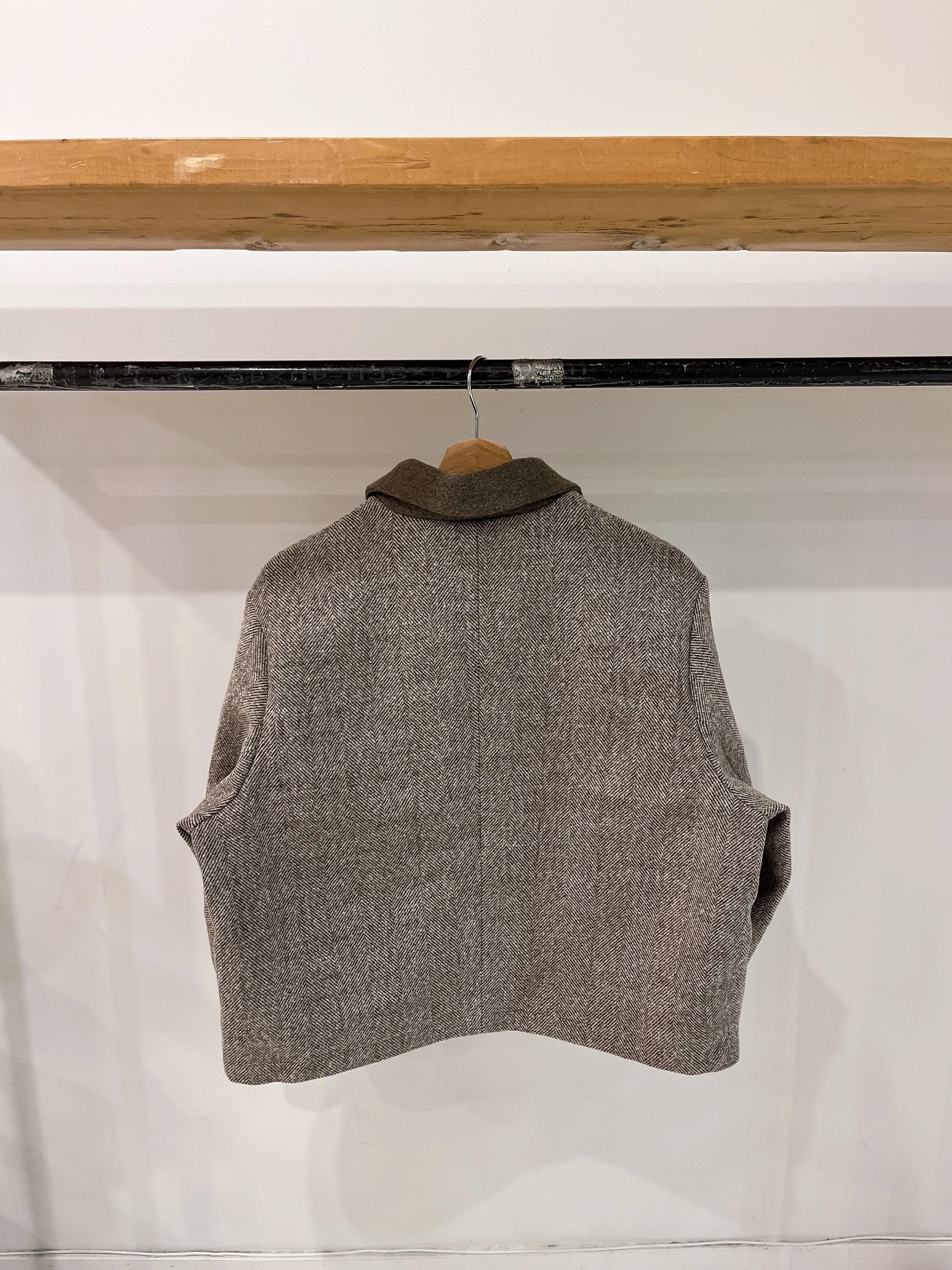 CORA Herringbone short jacket