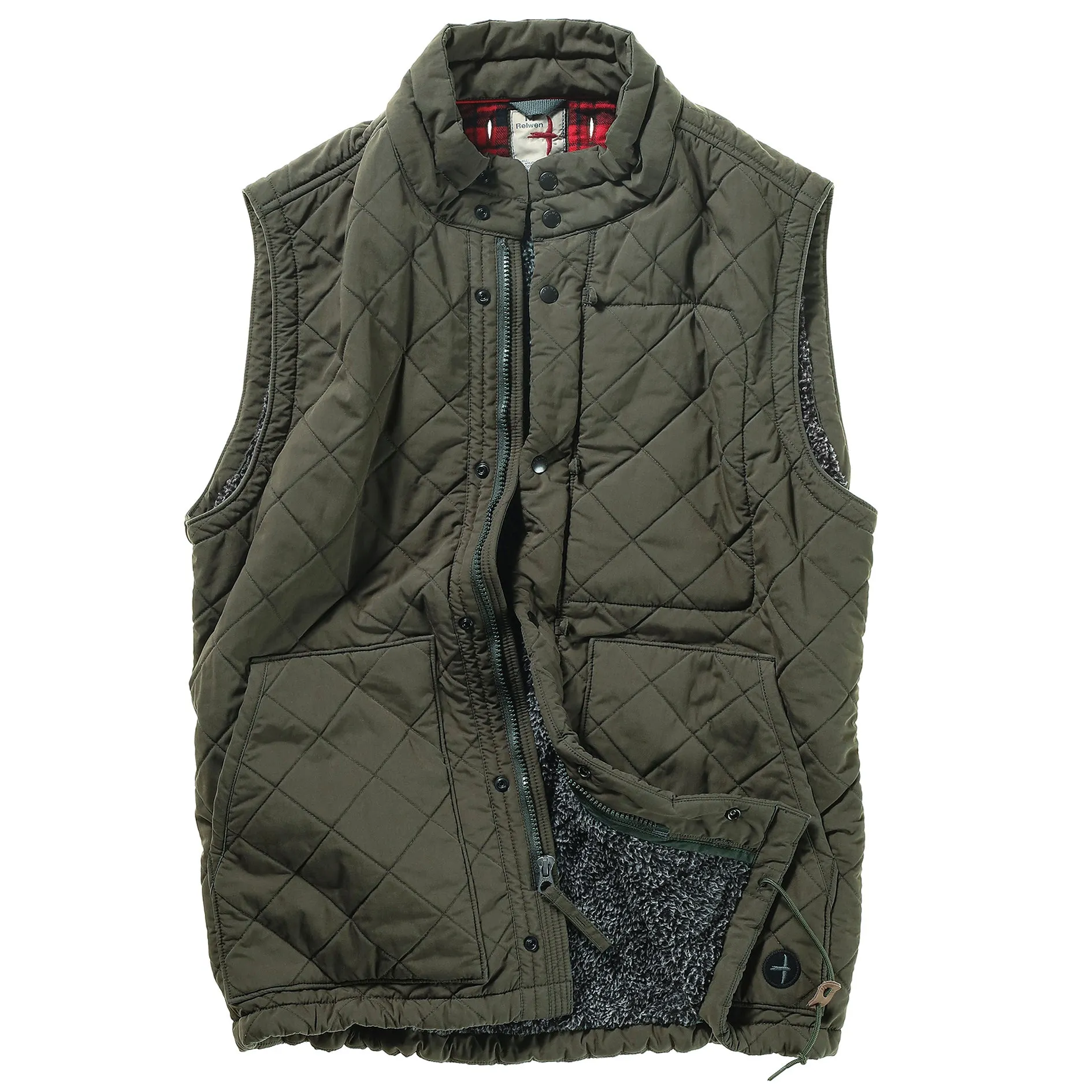 Dark Army Skiff Trench (2-in-1) w/ Detachable Vest by Relwen