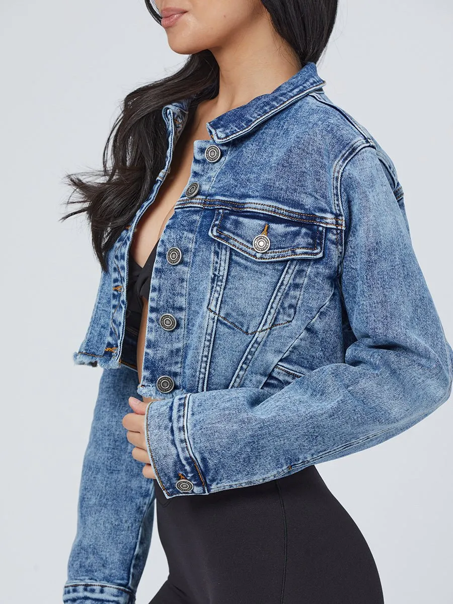 Desire Denim Jacket - Medium Wash