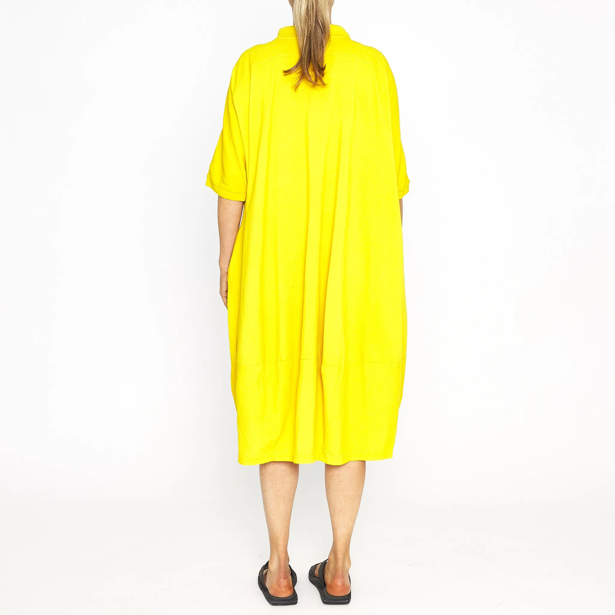 DIP-2430905 S/S Polo tunic lemon